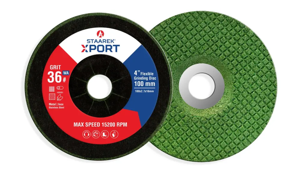 STAAREK 4" FLEX GRINDING #36