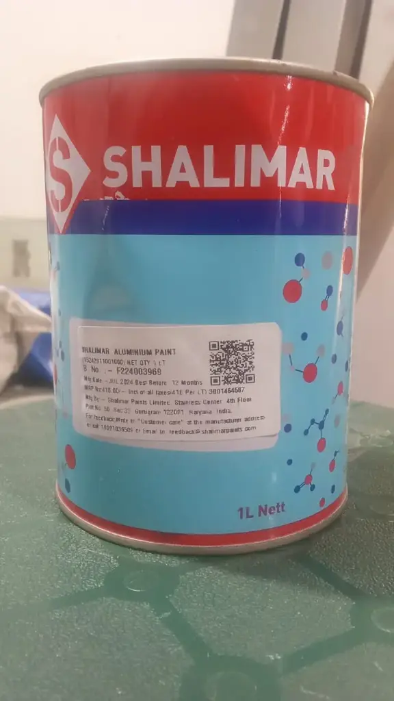 H.R. ALUMINIUM PAINT 4L