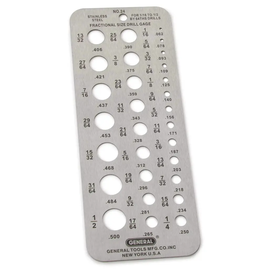 KSI DRILL GAUGE 1 TO 13MM