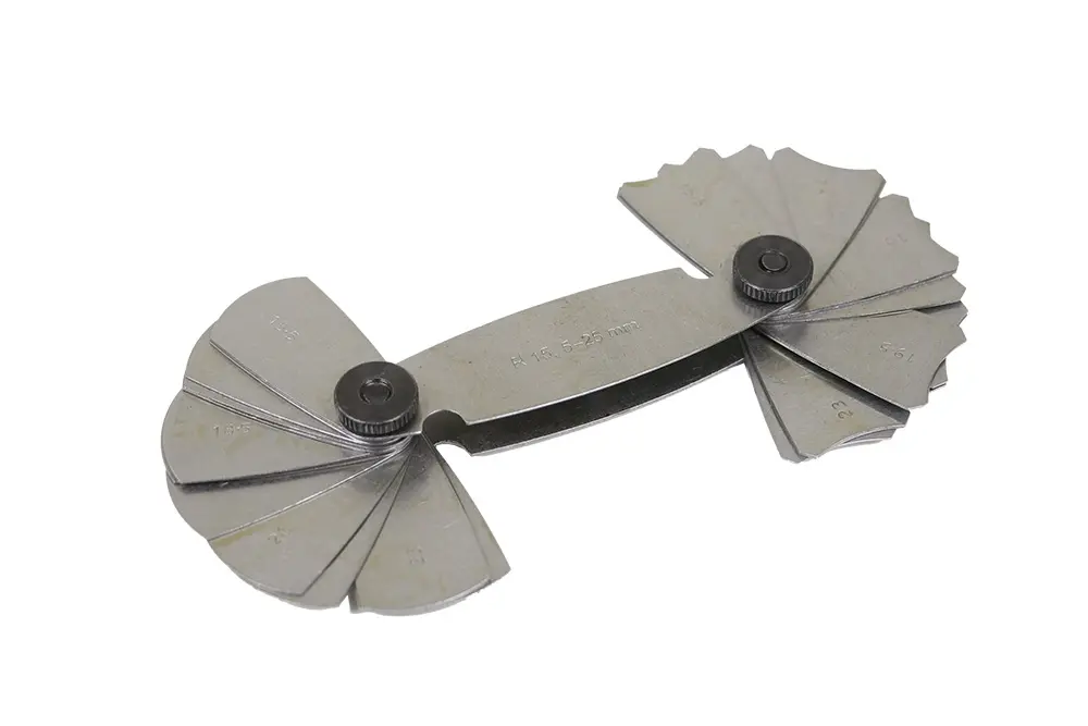 RADIUS GAUGE15.5 MM-25M