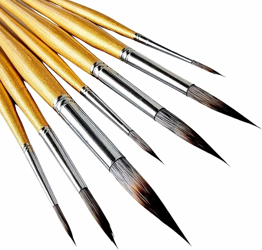 ROUND BRUSH 0-6 (7 DOZEN)