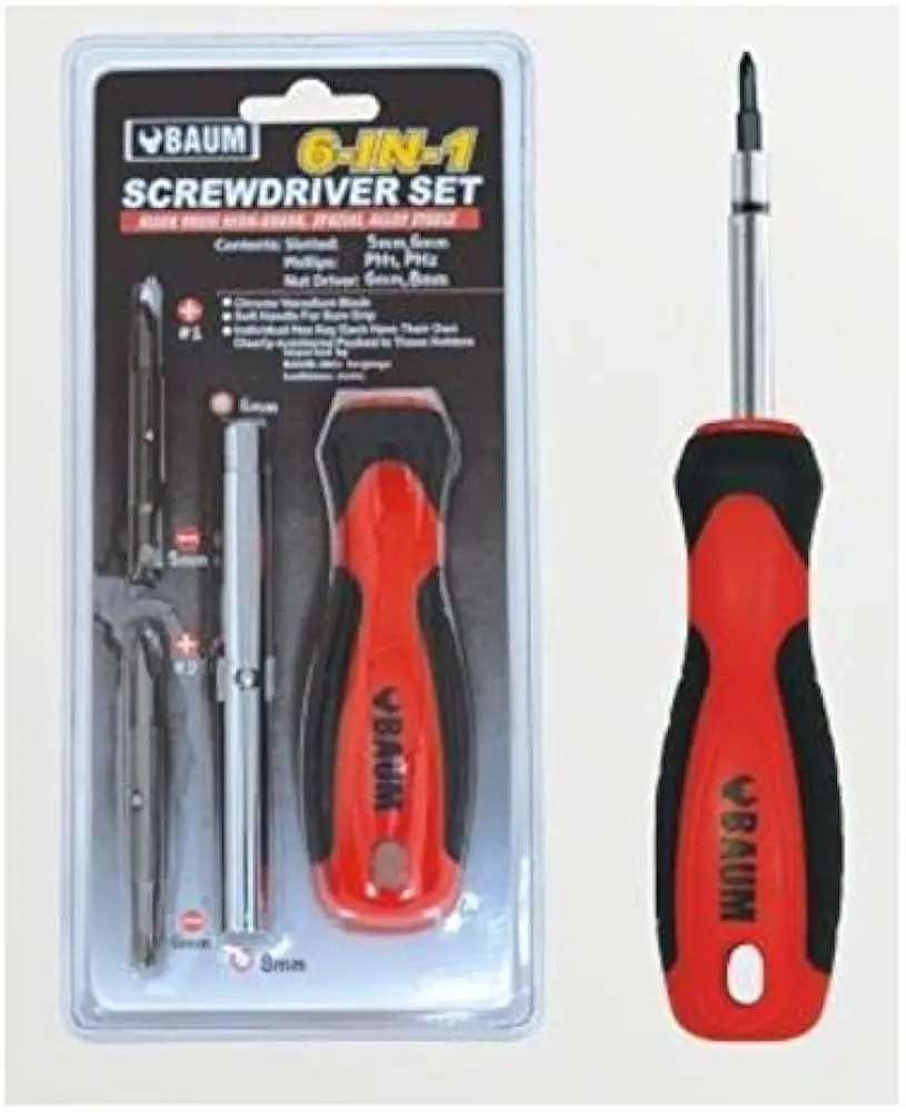 BUM SCREW DRIVER 6 IN 1