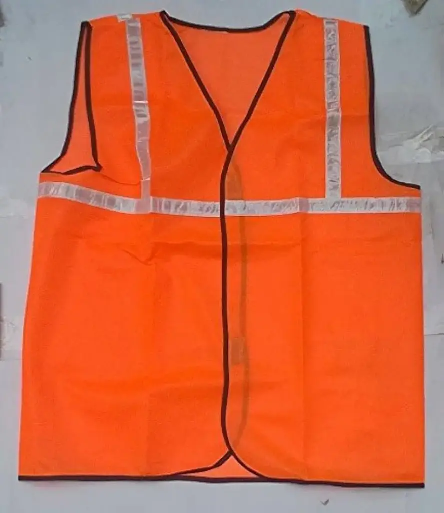 REFL JCKT 1’’ NET ORNGE