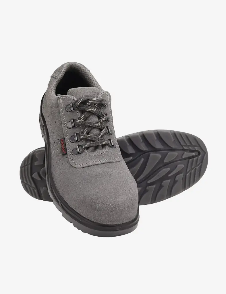 GREY SAFETY SHOE SIZE :6