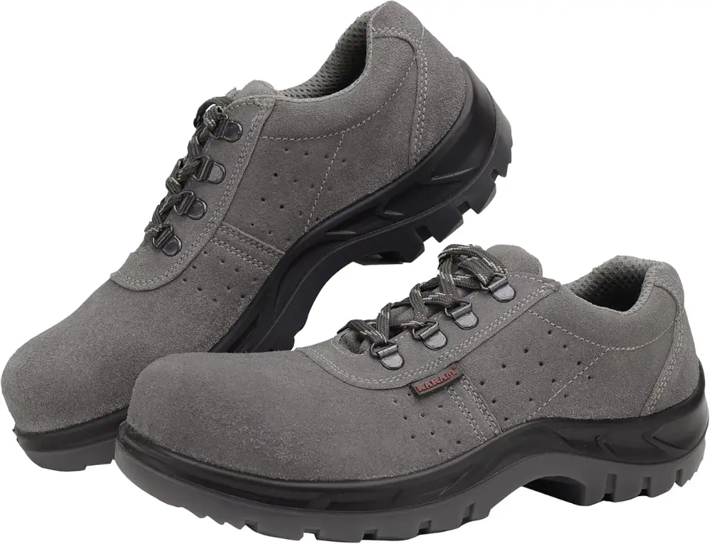 GREY SAFETY SHOE SIZE :10