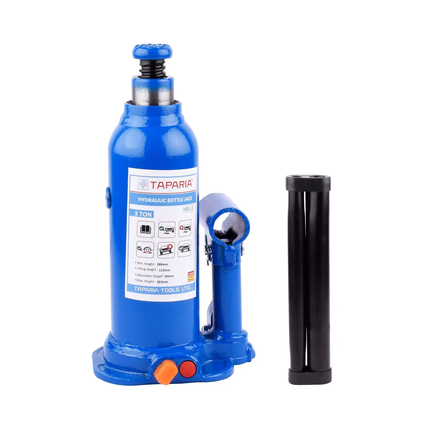 TAP HYD BOTTLE JACK HBJ3
