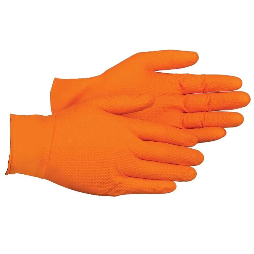 HAND GLOVES HEAVY ORANGE 