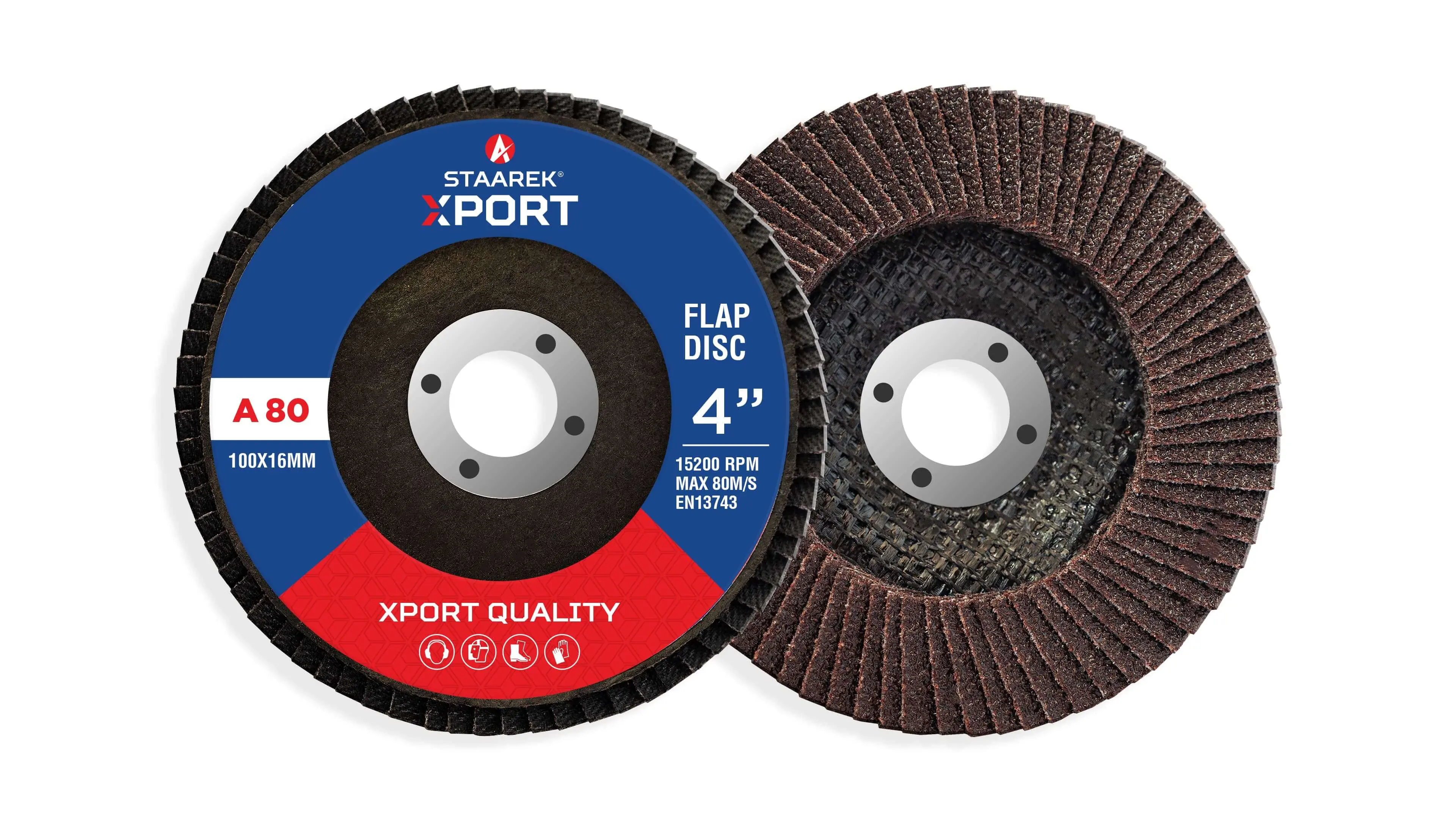 STAAREK 4" FLAP DISC 80*