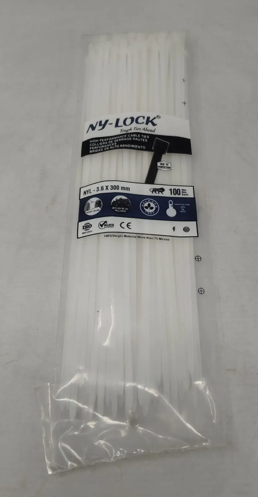 NYLON CABLE TIE 3.6X300