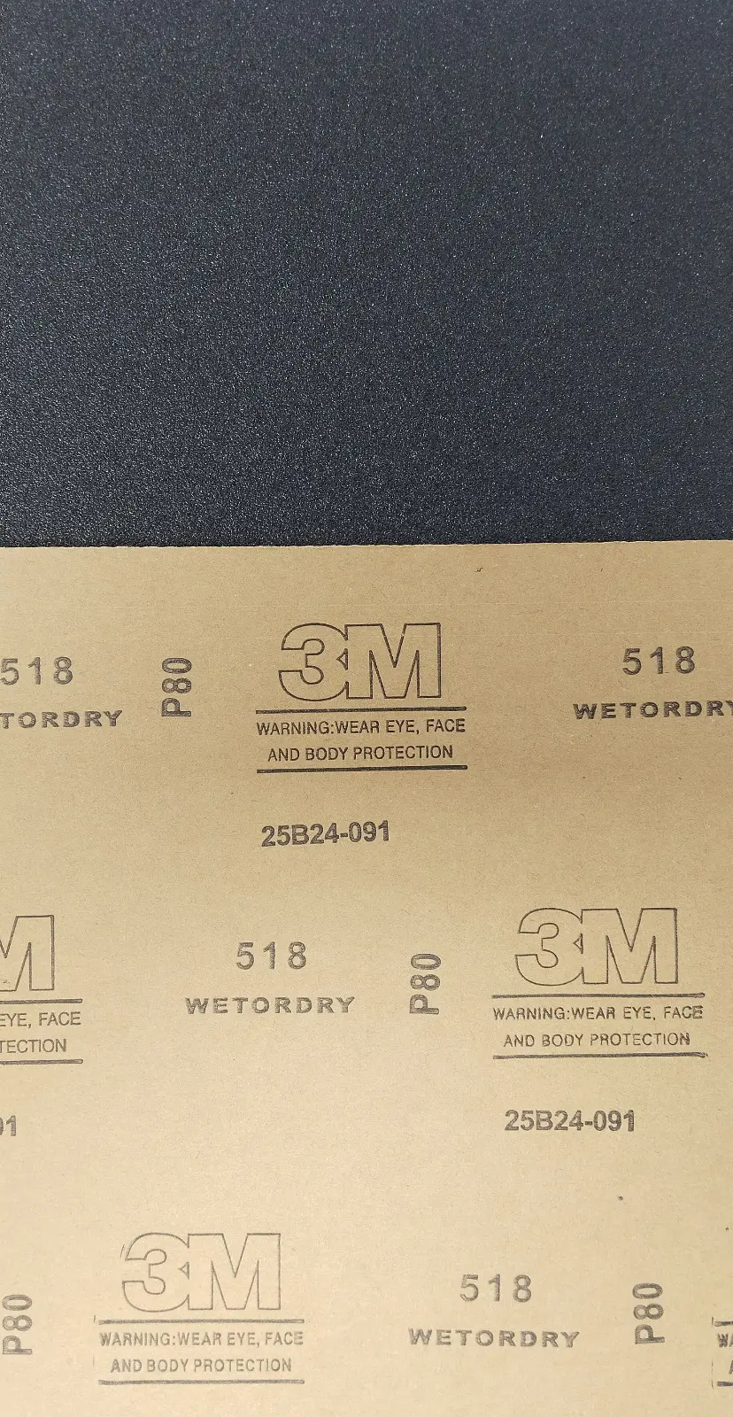 3M 518WOD SHE P80 9*11"