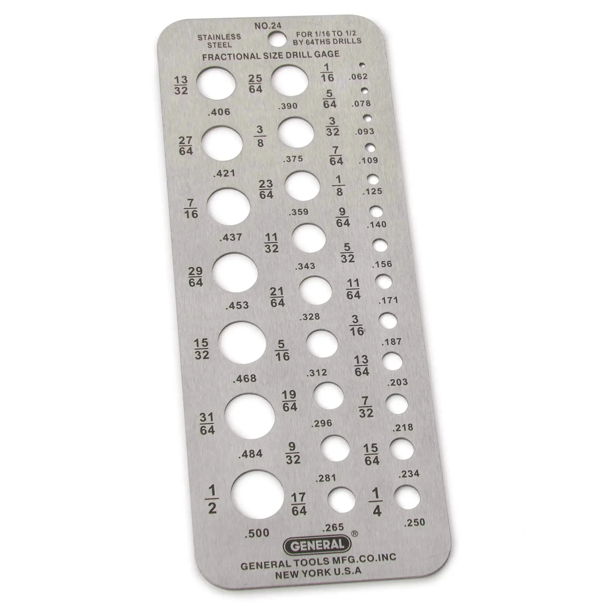 KSI DRILL GAUGE 1 TO 13MM