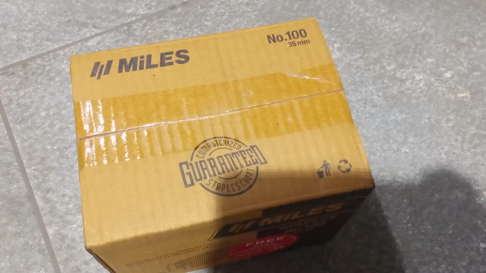 MILES STAPLES 100-35