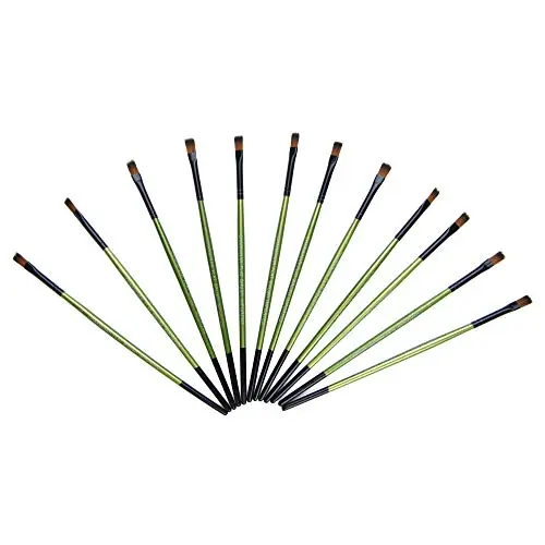 FLAT BRUSH 1 (12 PCS)