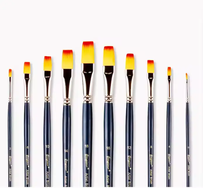 FLAT BRUSH 6 (12 PCS)