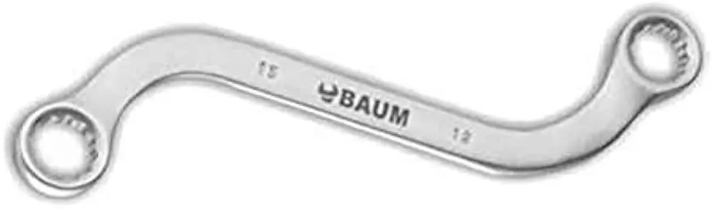 Baum63- S Type Ring Spanner-12 x 13